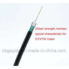 GYXTW - Наружный волоконно-оптический кабель с двумя стали